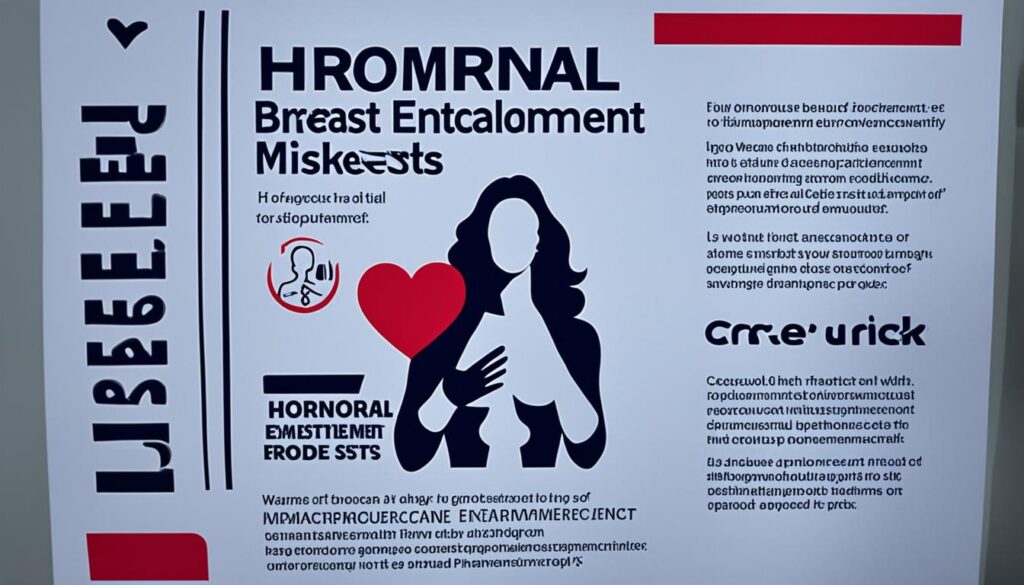 Risks of hormonal breast enhancement