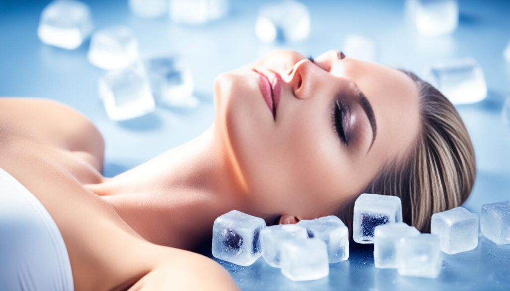 ice breast massage