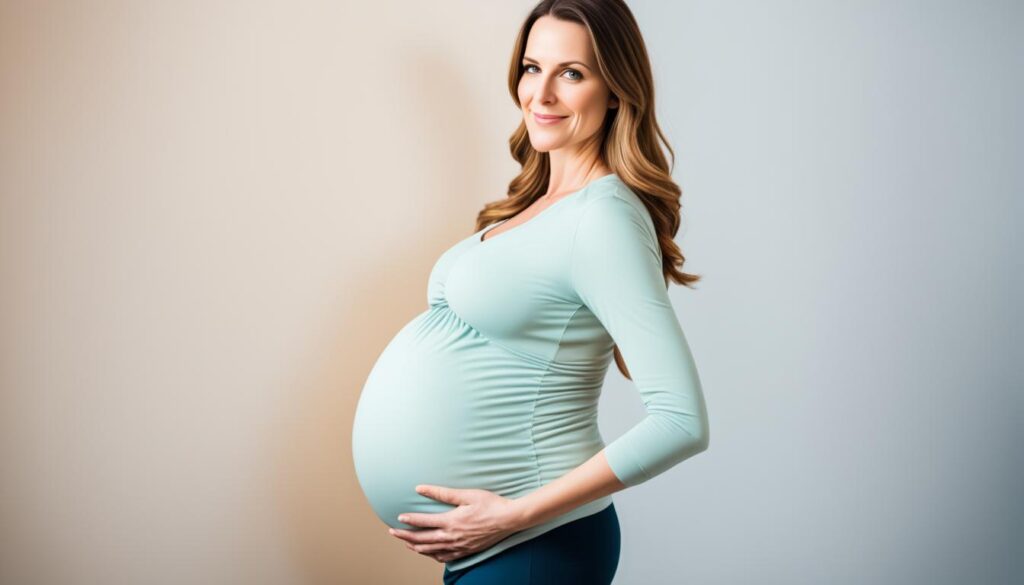 Hormonal changes during pregnancy