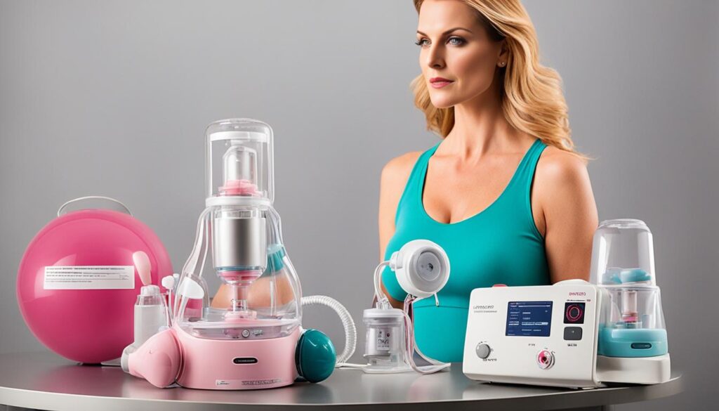 breast enlargement pumps